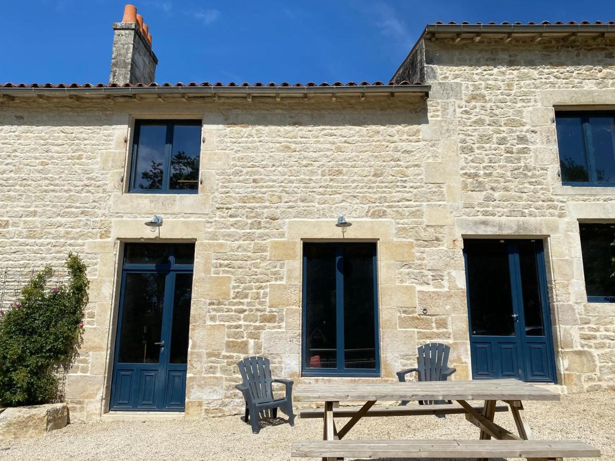 Chateau Des Loups - Les Cypres Echire Buitenkant foto