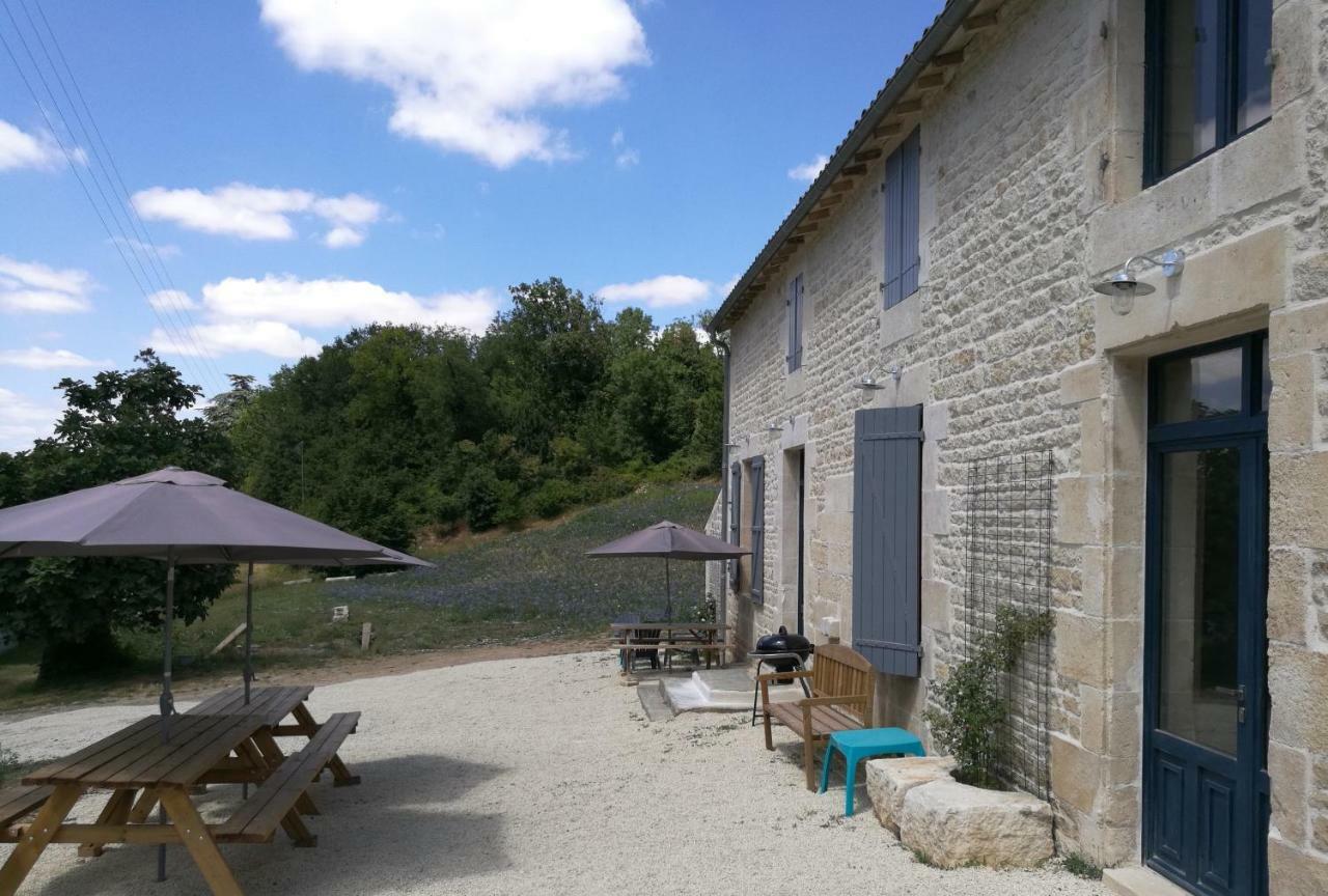 Chateau Des Loups - Les Cypres Echire Buitenkant foto